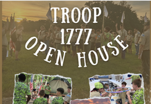 Come and Join the Open House for Troops 1777 B and G Flyer for the Troop 1777 Open House.